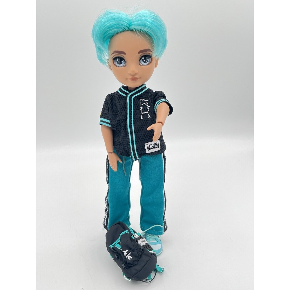 MGA Entertainment Rainbow Junior High River Kendall Series 2 Boy Doll Blue 9.5"